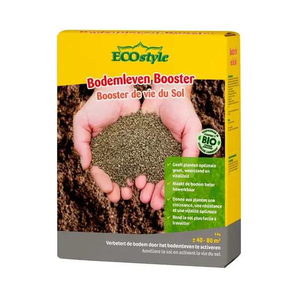 ECOstyle Bodem Booster - Bodemverbetering - 4 Kg - Voor 40-80 M2 thumbnail