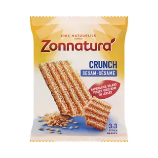 Zonnatura Sesam Crunch Bar 50 G 3 X 50 G