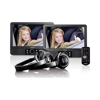 Lenco Mes-415 draagbare dvd-/Blu-rayspeler Draagbare dvd-speler 22,9 cm (9") 802 x 480 Pixels Zwart