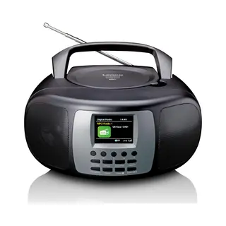 Lenco Scd-860 - Ghettoblaster - 4 Watt - Black