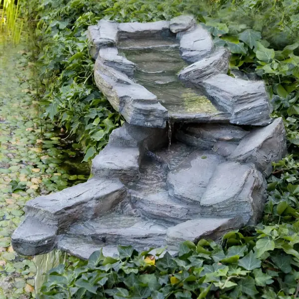 Velda Garten Bachlauf 80cm Bach Wasserfall Teich Bachlaufschale Wasserspiel thumbnail