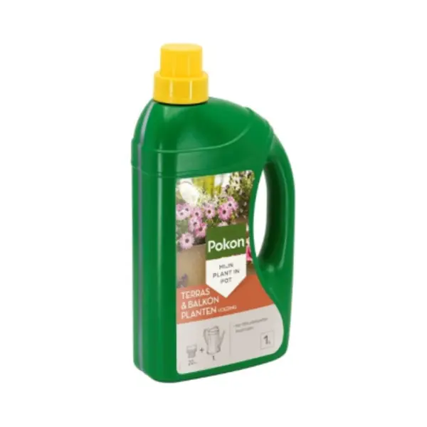 Pokon Terras & Balkonplanten Voeding - 1l - Plantenvoeding - 20ml Per 1L Water thumbnail