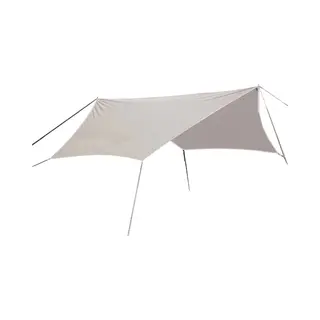 Bo-Camp - Urban Outdoor - Tarp - Westbourne - 6-Hoekig - Beige