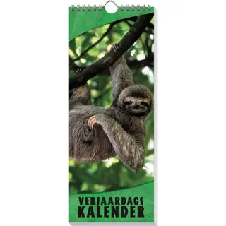Interstat Dieren In De Vrije Natuur - Verjaardagskalender 13 X 33 Cm