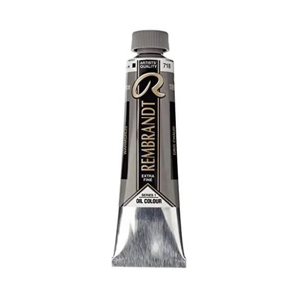 Rembrandt Olieverf Tube 40 Ml Warmgrijs 718 thumbnail