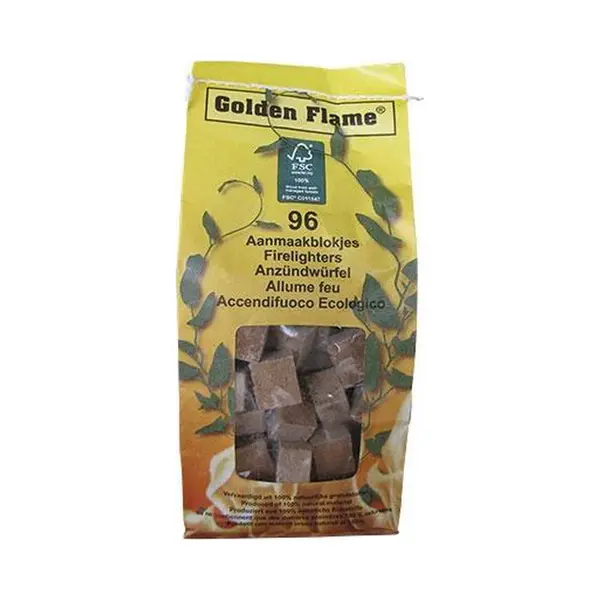 Golden Flame Bruine Aanmaakblokjes 96 Stuks thumbnail