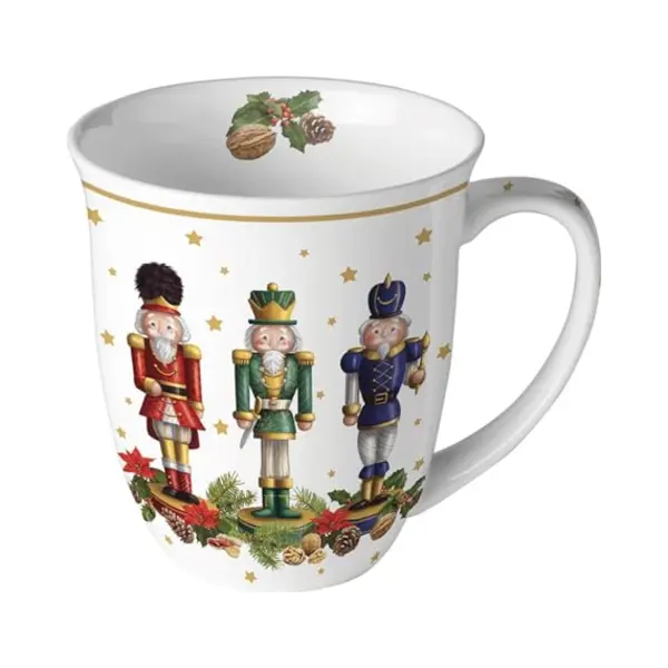 Ambiente Mok Van 0, 4 Liter - Koffie- En Theemok - Notenkraker Kerstmis thumbnail
