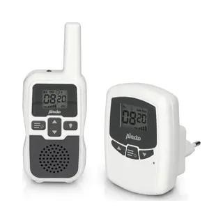 Alecto Dbx-80 - Babyfoon Met Groot Bereik Tot 3km - Wit/Antraciet