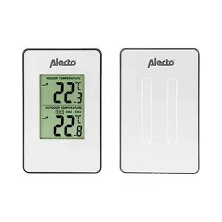Alecto Ws-1050 digitale weerstation Wit Lcd Batterij/Accu