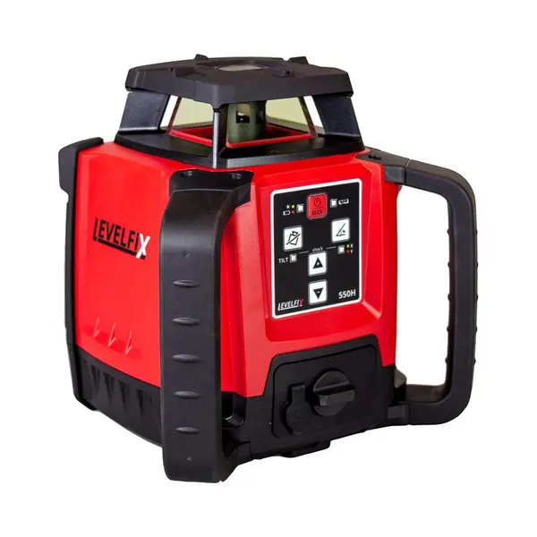 Levelfix 550H Bouwlaser Inclusief Ontvanger - Rood - 600m thumbnail