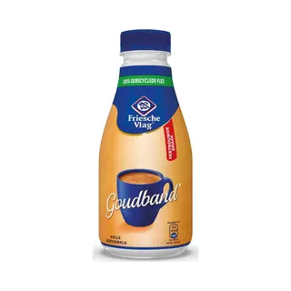 Friesche Vlag Goudband Koffiemelk Pet 12 X 300ml - Voordeelverpakking