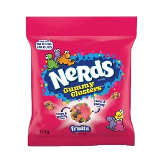 Nerds Gummy Clusters Fruits - 10 X 113gr - Voordeelverpakking