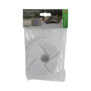 de Boon Boon Koolfilters Drinkfontein Aquabella - Pak Van 3 Stuks