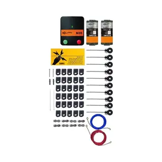 Gallagher Cat Kit For Garden Fences - Mains Energiser (230V) Complete Set
