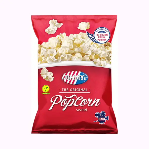 Jimmy's Popcorn Zoet Sharing Bag 12x100g Classic-Popped thumbnail