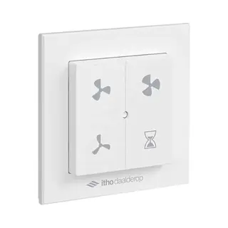 Itho Daalderop Draadloze Bediening Auto Rft-N Wit 04-00160