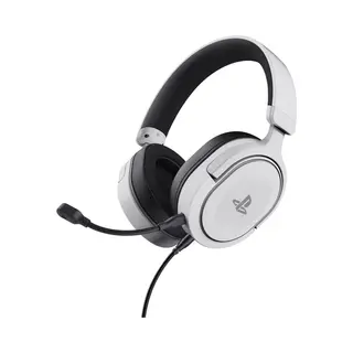 Trust Gxt 498 Forta Headset Wired Head-band Gaming Black, White
