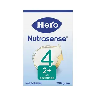 3x Hero Nutrasense Peutermelk 4 (2+jr) 700 Gr