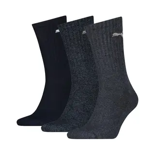 Puma Set Van 3 Stuks Uniseks Sportsokken, 321 - New Marine, 12-14