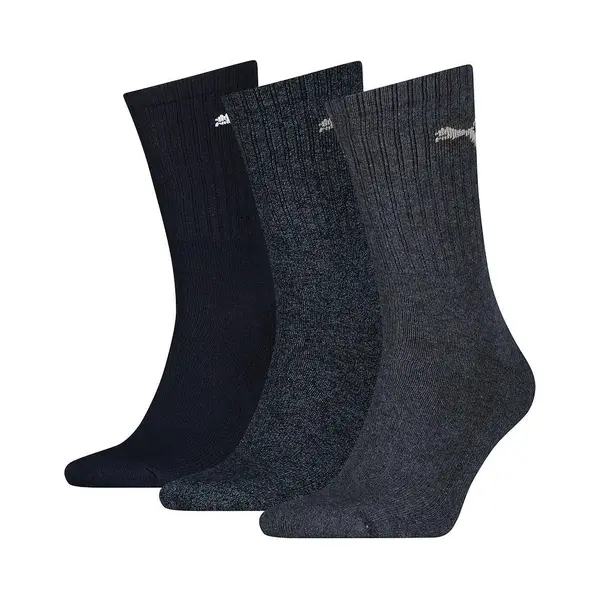 Puma Unisex Sportsocken Tennissocken Freizeitsocken Sport Crew 7312 9 Paar, Farbe, Blau, Menge, 9 Paar (3x 3er Pack), Größe, 47-49, Artikel, -321 thumbnail