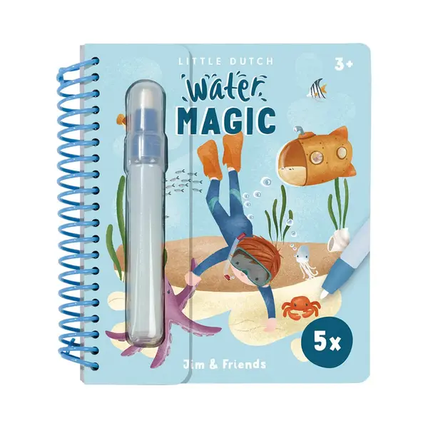 Little Dutch 125469 Buch Water Magic - Jim & Friends thumbnail