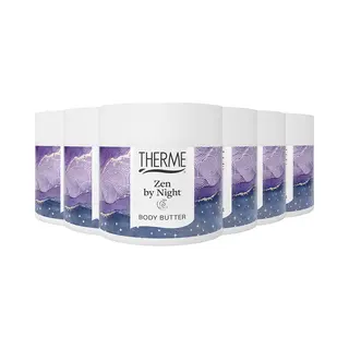 6 X Therme Body Butter Zen By Night 225 G - Multipack