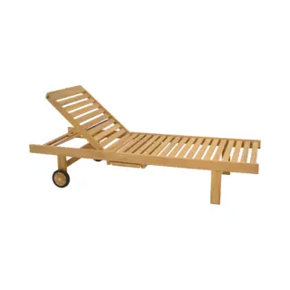 Lesli Living Gartenliege Teak