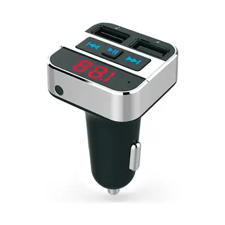 Caliber PMT406 - Fm-transmitter - 2x Usb Lader - Aux - Zwart