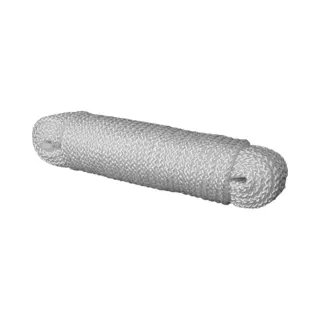 PasschierTerpo Gevlochten Koord - 10 Meter – 12mm - Wit – Gevlochten Koord - Bundel