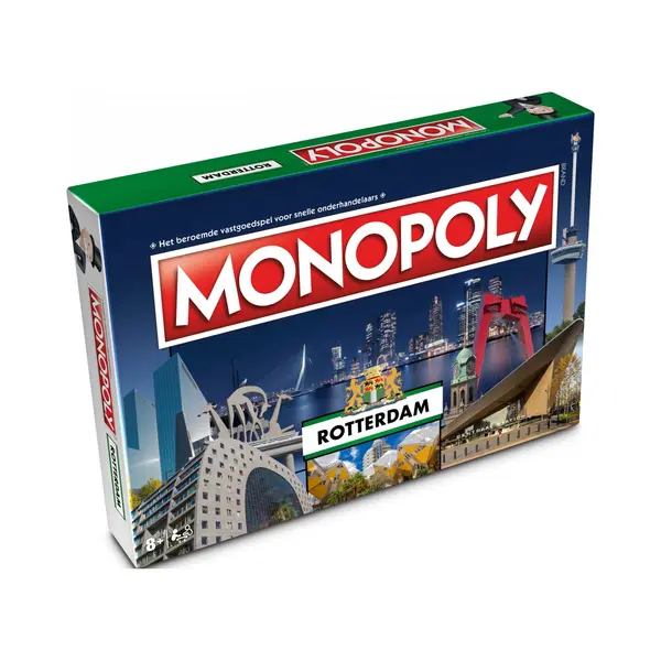 Monopoly Rotterdam - Bordspel - Gezelschapsspel thumbnail