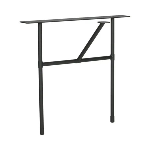 Woood Tablo Tafel Poot H-Vorm - Metaal - Mat Zwart - 72x79x36 Cm thumbnail