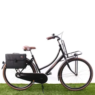 New Looxs Basic Enkele Fietstas - 13 Liter - Zwart