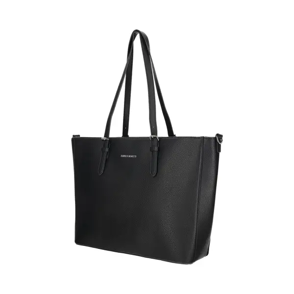 Enrico Benetti Nina Shopper - Laptoptas 15" - Vegan Leer -Zwart thumbnail