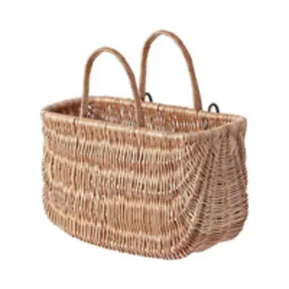 Basil Swing Vorder-/Hinterrad Fahrradbasket Holz