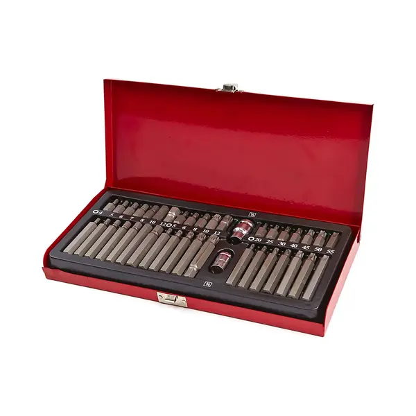 Stahlkaiser Bits Torx Werkzeug Set 40-tlg Sechskant Steckschlüssel Satz thumbnail