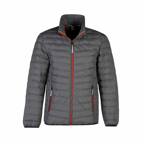 BjØRnson Jeppe Stepjack Tussenjas Heren - Winddicht - Padded - Maat 5XL - Asfalt thumbnail