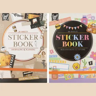 Craft Id Stickers Voor Volwassenen En Kinderen - 1000+ Stickers - 40 Stickervellen - Voor Journaling, Planning, Scrapbooking En Gifting