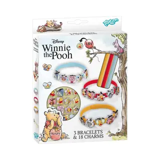 Grafix Totum Winnie Puuh 3 Armbänder & 18 Anhänger