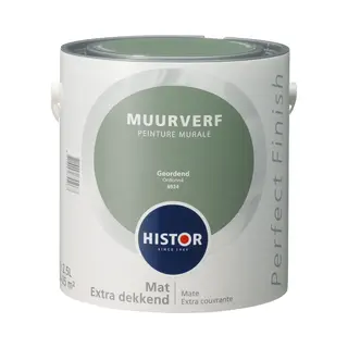 Histor Perfect Finish Muurverf Mat Geordend 6924 - Muurverf - Dekkend - Binnen - Water Basis - Mat - 6924