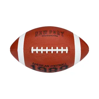 New Port American Football - Medium - Bruin - Rubber/Butyl - Ca. 26 Cm