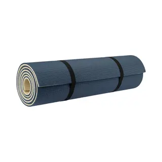 Abbey Camp Isolatiemat - Dubbellaags Xpe - 200x60x1 Cm - Zand/Marine