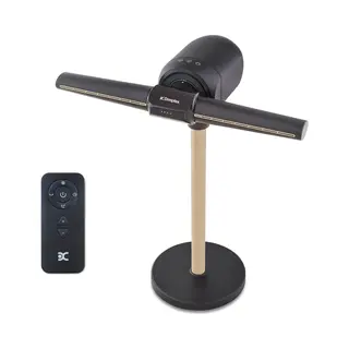 Dimplex FlexBlade Flügelloser Ventilator, Tischventilator Oszillierend, 90° Schwenkbar, 20m Reichweite, Flüsterleiser Ventilator (36dB) Mit