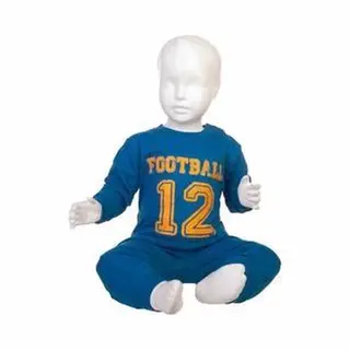 Fun2Wear Football Pyjama Blauw Maat 98