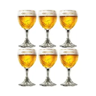 Grimbergen Biergläser 250 Ml - 6 Stück