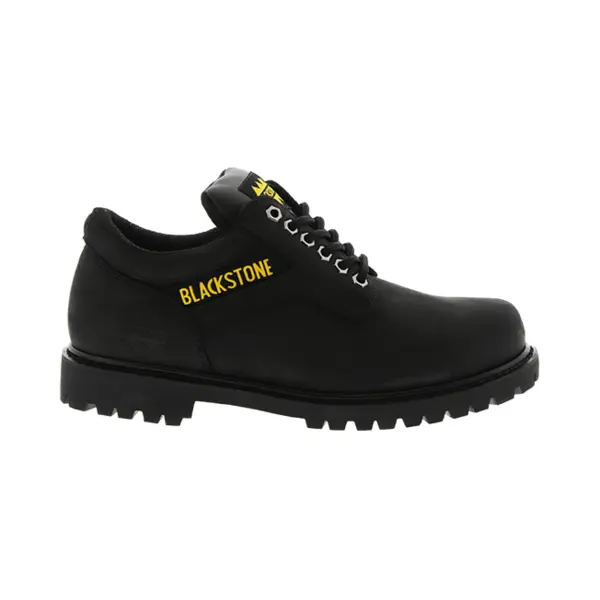 Blackstone 4 Inch Oil Nubuck Black - 0439 Black - Worker - Black - Maat, 44 thumbnail