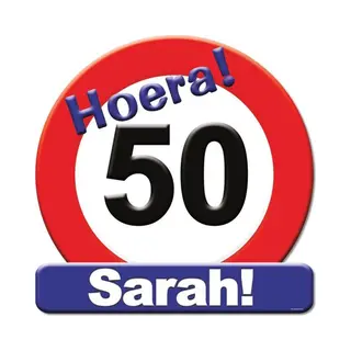 Paper dreams Paperdreams - Huldeschild - 50 Jaar Sarah