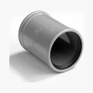 Dyka Steekmof Manchet Pvc Grijs Keurmerk BRL52100/BRL52200 40mm