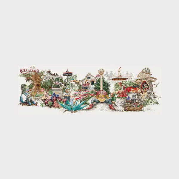Thea Gouverneur Since 1959 Thea Gouverneur Cross Stitch Kit, Multi-Colour, 44x39cm thumbnail