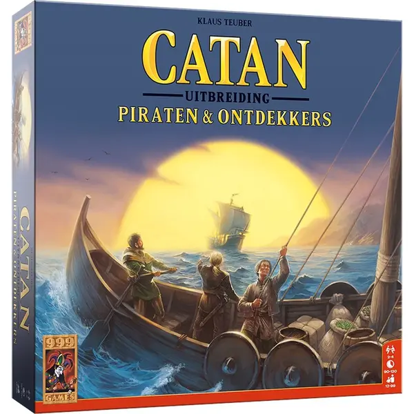 999 Games Catan, Uitbreiding Piraten En Ontdekkers Bordspel thumbnail