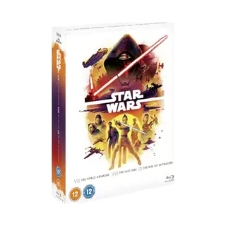 Walt Disney Star Wars Trilogies - Episodes 7-9 [Blu-ray], Subtitled Spanish, Catalan